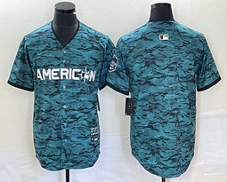 Nike Blank Teal 2023 All-Star Stitched Baseball Jersey