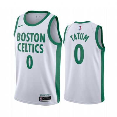 Nike Boston Celtics #0 Jayson Tatum 2020-21 City Authentic Stitched NBA Jersey