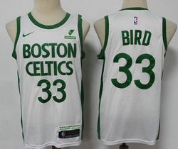 Nike Boston Celtics #33 Larry Bird 20-21 City Authentic Stitched NBA jersey