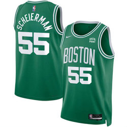 Nike Boston Celtics #55 Baylor Scheierman Kelly Green 2024 Draft Icon Edition Stitched Basketball Jersey