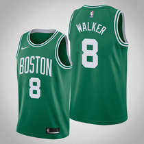 Nike Boston Celtics #8 Kemba Walker Green Game Authentic Stitched NBA Jersey