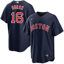 Nike Boston Red Sox #16 Jarren Duran Navy Authentic Stitched MLB jersey