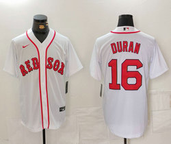 Nike Boston Red Sox #16 Jarren Duran White Game Authentic stitched MLB jersey
