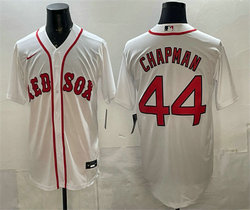 Nike Boston Red Sox #44 Aroldis Chapman White Cool Base Stitched Baseball Jersey