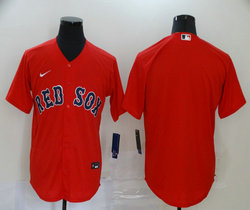 Nike Boston Red Sox #Blank Red Game Authentic Stitched MLB Jersey