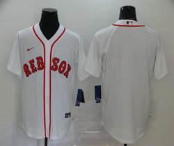 Nike Boston Red Sox #Blank White Game Authentic Stitched MLB Jersey