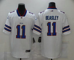 Nike Buffalo Bills #11 Cole Beasley White Vapor Untouchable Authentic Stitched NFL Jersey