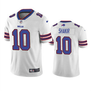 Nike Buffalo Bills #10 Khalil Shakir White Vapor Untouchable Authentic Stitched NFL Jersey