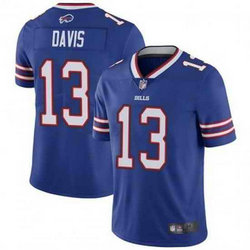 Nike Buffalo Bills #13 Gabriel Davis Blue Vapor Untouchable Authentic stitched NFL jersey