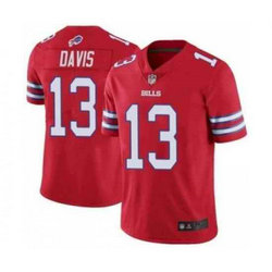 Nike Buffalo Bills #13 Gabriel Davis Red Vapor Untouchable Authentic stitched NFL jersey