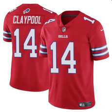 Nike Buffalo Bills #14 Chase Claypool Red Vapor Untouchable Football Stitched Jersey