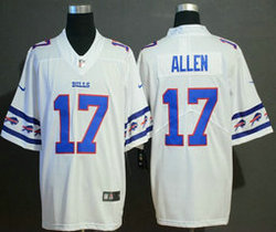 Nike Buffalo Bills #17 Josh Allen Team Logos Fashion Vapor Untouchable Authentic Stitched NFL jersey