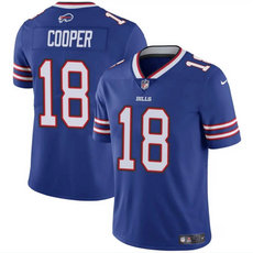 Nike Buffalo Bills #18 Amari Cooper Royal Blue Vapor Untouchable Authentic Stitched NFL Jersey