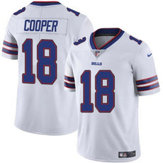 Nike Buffalo Bills #18 Amari Cooper Royal White Vapor Untouchable Authentic Stitched NFL Jersey