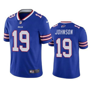 Nike Buffalo Bills #19 KeeSean Johnson Blue Vapor Untouchable Authentic Stitched NFL Jersey