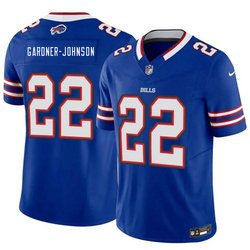 Nike Buffalo Bills #22 C.J. Gardner-Johnson Blue Authentic Stitched NFL Jersey