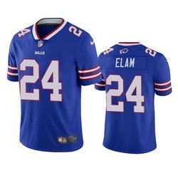 Nike Buffalo Bills #24 Kaiir Elam Blue Vapor Untouchable Authentic Stitched NFL Jersey