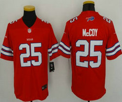 Nike Buffalo Bills #25 LeSean McCoy Red Color Rush Limited Authentic Stitched NFL Jersey