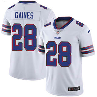 Nike Buffalo Bills #28 E.J. Gaines White Vapor Untouchable Authentic Stitched NFL Jersey
