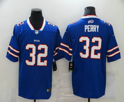 Nike Buffalo Bills #32 Senorise Perry Royal Blue Vapor Untouchable Limited Authentic Stitched NFL Jersey