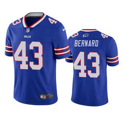 Nike Buffalo Bills #43 Terrel Bernard Royal Blue Vapor Untouchable Authentic Stitched NFL Jersey