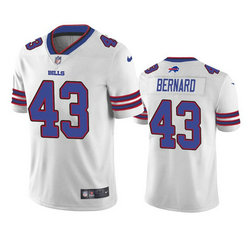 Nike Buffalo Bills #43 Terrel Bernard White Vapor Untouchable Authentic Stitched NFL Jersey