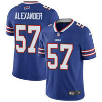 Nike Buffalo Bills #57 Lorenzo Alexander Royal Blue Vapor Untouchable Limited Authentic Stitched NFL Jersey