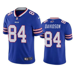 Nike Buffalo Bills #84 Zach Davidson Blue Vapor Untouchable Authentic Stitched NFL Jersey
