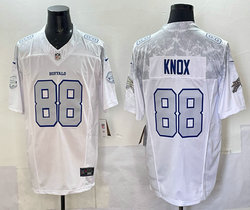 Nike Buffalo Bills #88 Dawson Knox White Rivalries Stitched Football Jersey