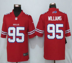 Nike Buffalo Bills #95 Kyle Williams Red Rush Authentic Stitched NFL Jersey
