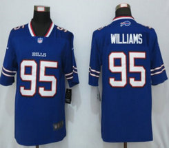 Nike Buffalo Bills #95 Kyle Williams Royal Blue Vapor Untouchable Limited Authentic Stitched NFL Jersey
