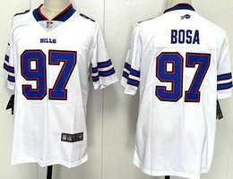 Nike Buffalo Bills #97 Joey Bosa White Vapor Untouchable Authentic Stitched NFL Jersey