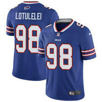 Nike Buffalo Bills #98 Star Lotulelei Royal Blue Vapor Untouchable Limited Authentic Stitched NFL Jersey