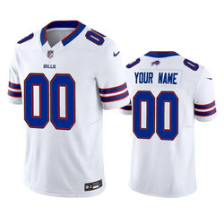 Nike Buffalo Bills Active Player Custom White 2023 F.U.S.E. Vapor Untouchable Limited Stitched Jersey