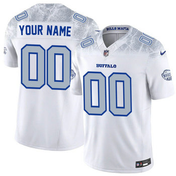 Nike Buffalo Bills Custom Black Rivalries Authentic stitched NFL jersey