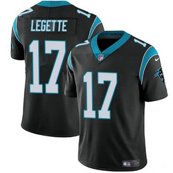Nike Carolina Panthers #17 Xavier Legette Black 2024 Draft Vapor Untouchable Football Jersey