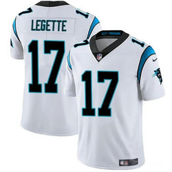Nike Carolina Panthers #17 Xavier Legette White 2024 Draft Vapor Untouchable Football Jersey