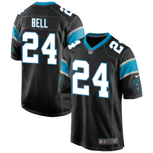 Nike Carolina Panthers #24 Vonn Bell Black Vapor Untouchable Authentic Stitched NFL Jersey