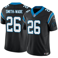 Nike Carolina Panthers #26 Chau Smith-Wade Black Stitched Football Jersey