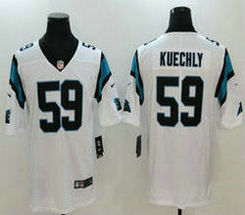 Nike Carolina Panthers #59 Luke Kuechly White Vapor Untouchable Limited Authentic Stitched NFL Jersey