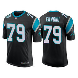 Nike Carolina Panthers #79 Ikem Ekwonu Black Vapor Untouchable Authentic Stitched NFL Jersey