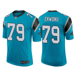 Nike Carolina Panthers #79 Ikem Ekwonu Blue Vapor Untouchable Authentic Stitched NFL Jersey
