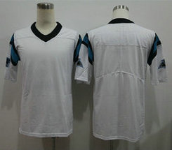 Nike Carolina Panthers White Vapor Untouchable Limited Authentic Stitched NFL Jersey
