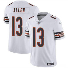 Nike Chicago Bears #13 Keenan Allen White Vapor Untouchable Football Stitched Jersey