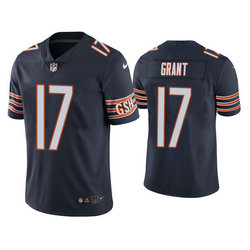Nike Chicago Bears #17 Jakeem Grant Navy Vapor Untouchable Limited Authentic Stitched NFL Jersey