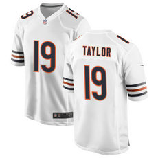 Nike Chicago Bears #19 Tory Taylor White Vapor Untouchable Football Stitched Jersey