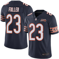 Nike Chicago Bears #23 Kyle Fuller 100th Season Patch Blue Vapor Untouchable Limited Authentic Stitched NFL Jersey