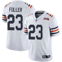 Nike Chicago Bears #23 Kyle Fuller 100th Season Patch White Vapor Untouchable Limited Authentic Stitched NFL Jersey