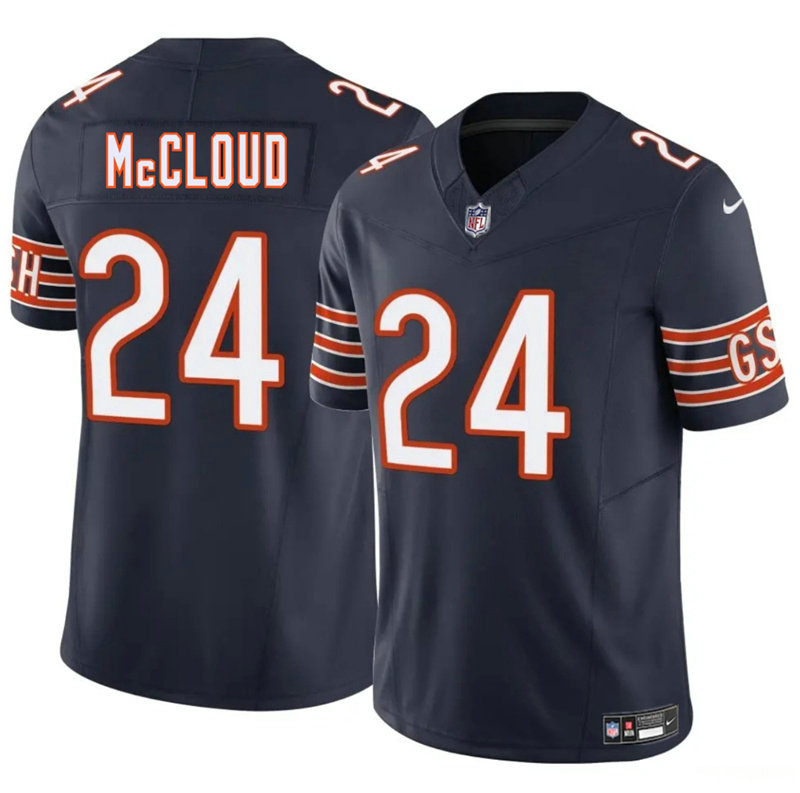 Nike Chicago Bears #24 Nick McCloud Navy Vapor Untouchable Authentic Stitched NFL Jersey