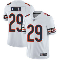 Nike Chicago Bears #29 Tarik Cohen White Vapor Untouchable Limited Authentic stitched NFL jersey